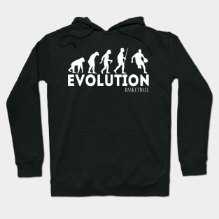 Evolution Of Man From Ape To Basketball Hoodie